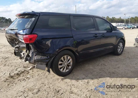2020 Kia Sedona Lx из США, поврежденный, VIN KNDMB5C14L6634040